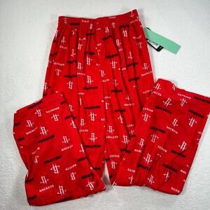 NBA Houston Rockets Lounge Pants Youth X-Large (18/20) Basketball Red Casual New
